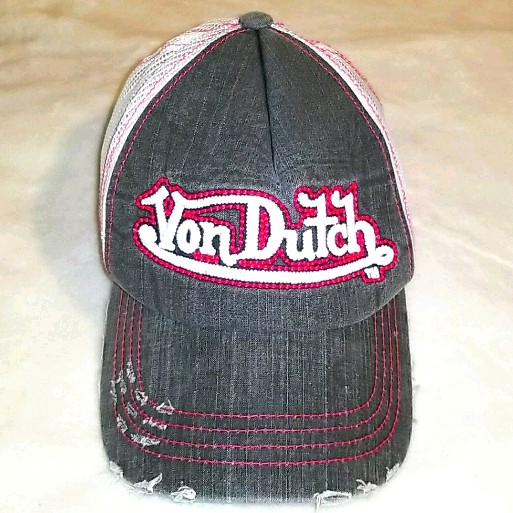 RARE VonDutch Vintage Trucker Hat